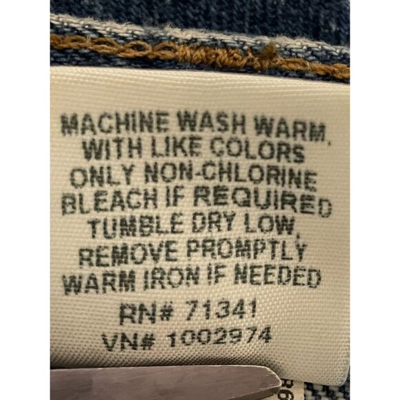 L.L. Bean Natural Fit Men's Jeans 30X34 100% Cotton Denim Classic Blue Wash - Picture 12 of 15